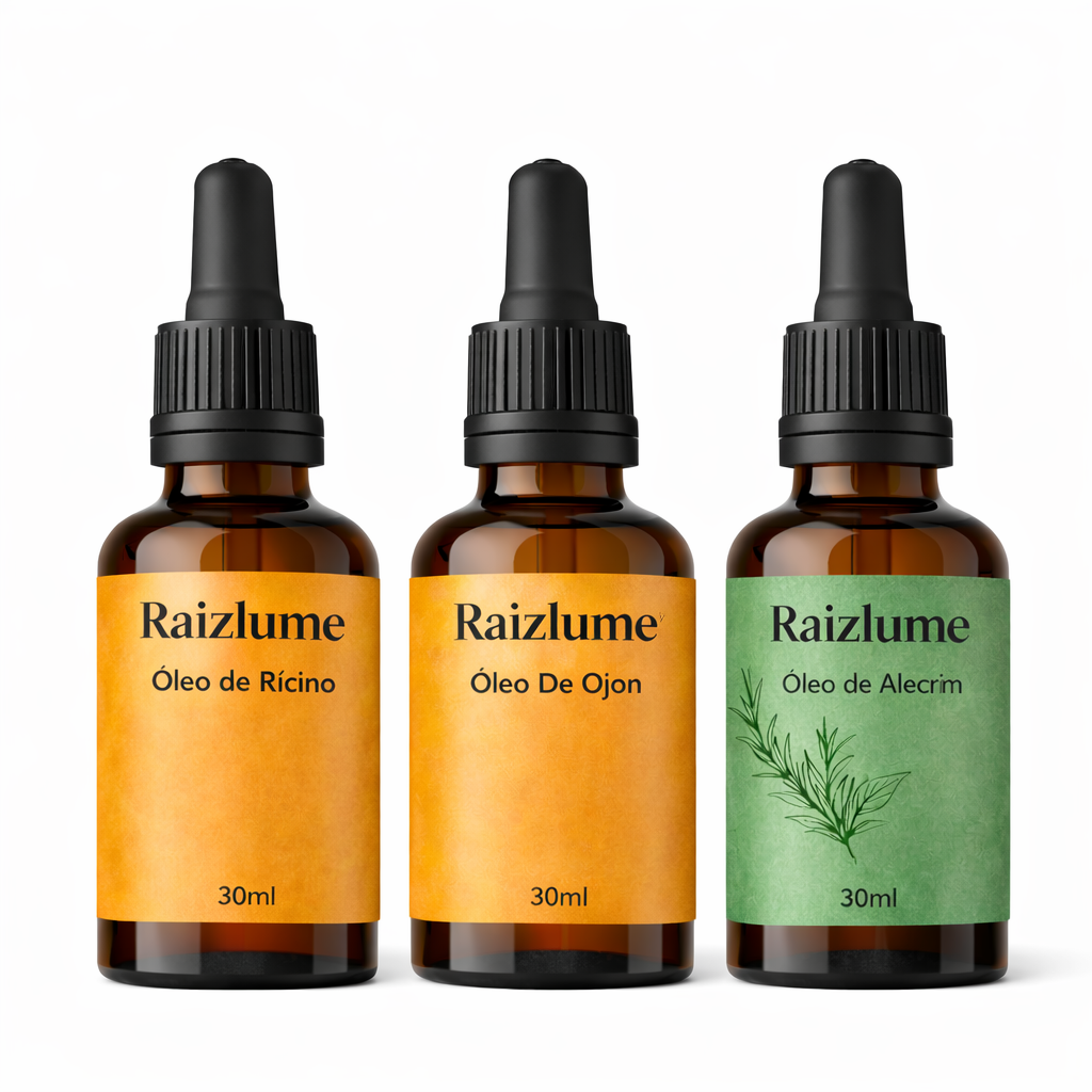 Kit Crescimento Raizlume – 3 Séruns Poderosos